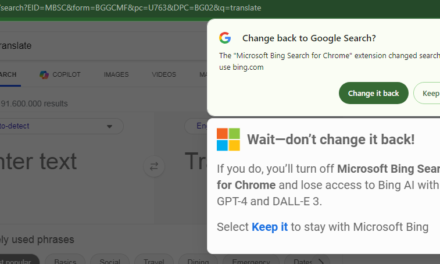 Bing (Copilot) vs Google Search