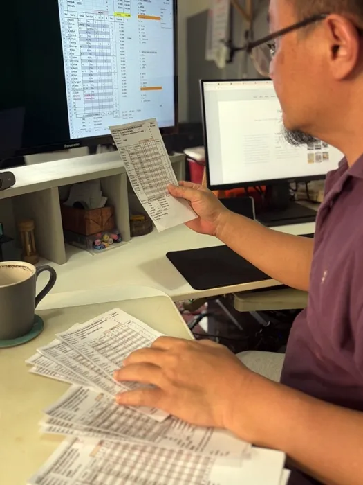 me working with snacknone tables of order
